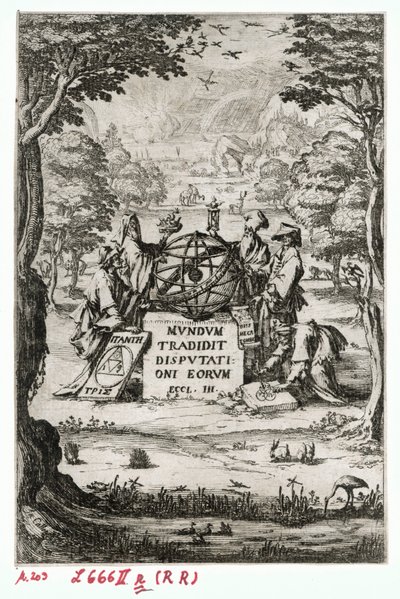 Titlepage to Sacra Cosmologia by Jacques Callot