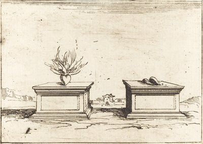 Two Hearts by Jacques Callot