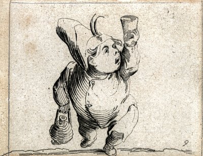 Various Hunchback Figures by Jacques Callot