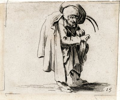 Various Hunchback Figures by Jacques Callot