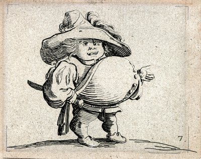 Varie Figure Gobbi by Jacques Callot