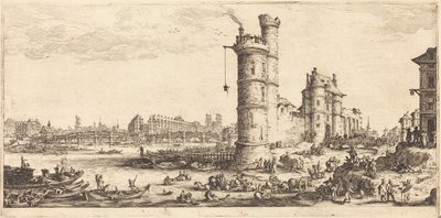 View of the Pont Neuf by Jacques Callot