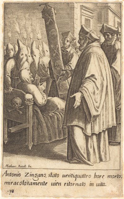 Antonio Zingano by Jacques Callot after Matteo Rosselli