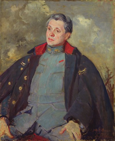 Joseph Paul-Boncour in Uniform by Jacques Emile Blanche