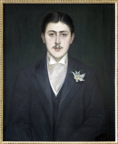 Portrait of Marcel Proust by Jacques Emile Blanche