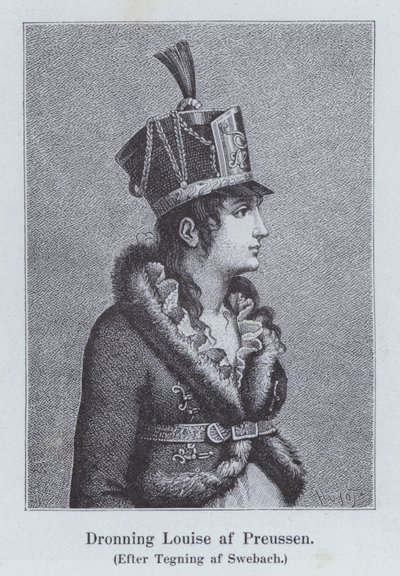 Louise of Mecklenburg-Strelitz, Queen Consort of King Frederick William III of Prussia by Jacques Francois Joseph (after) Swebach