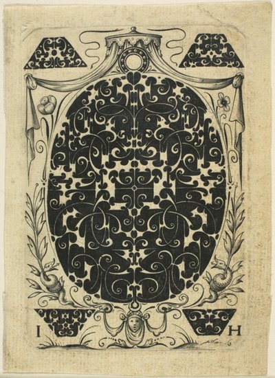 Ornamental Plate II by Jacques Hurtu