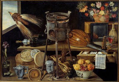 The Five Senses and the Four Elements by Jacques Linard