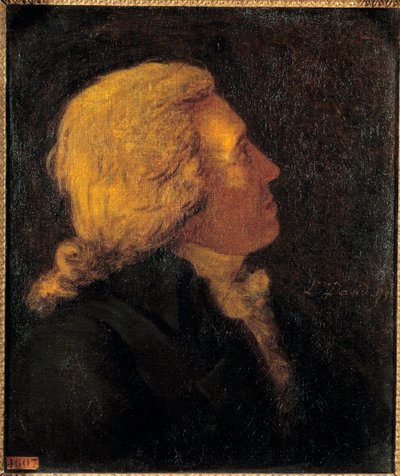 Portrait of Bertrand Barere de Vieuzac, Member of the Committee of Salut Public by Jacques Louis David