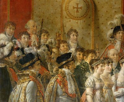 The Coronation of Napoleon in Notre-Dame by Jacques Louis David
