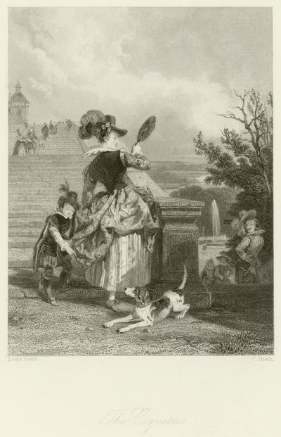 The Coquette by Jacques Louis David