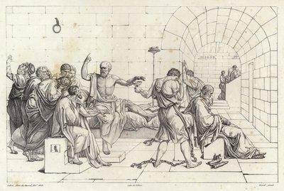 The Death of Socrates by Jacques Louis David