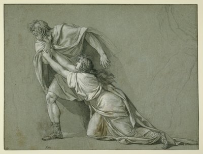 The Departure of Marcus Attilius Regulus for Carthage by Jacques Louis David