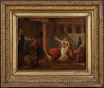 The Lictors Returning to Brutus the Bodies of his Sons. Study by Jacques Louis David