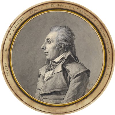 Thirius de Pautrizel by Jacques Louis David