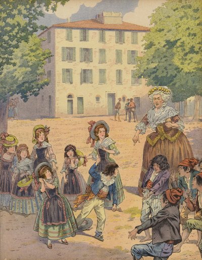 Napoleon Bonaparte as a child by Jacques Marie Gaston Onfray de Breville (Job)