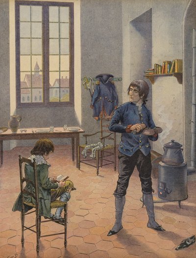 Napoleon Bonaparte in Auxonne by Jacques Marie Gaston Onfray de Breville (Job)