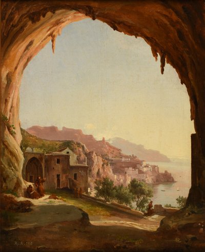 The Monastery by Jacques Raymond Brascassat