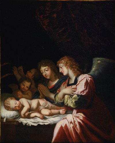 The Adoration of the Angels by Jacques Stella