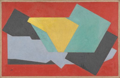 Color Perspective (Horizontal) by Jacques Villon