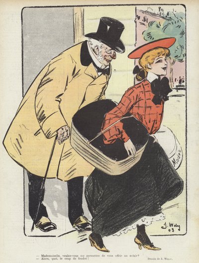Illustration for Le Rire by Jacques Wely
