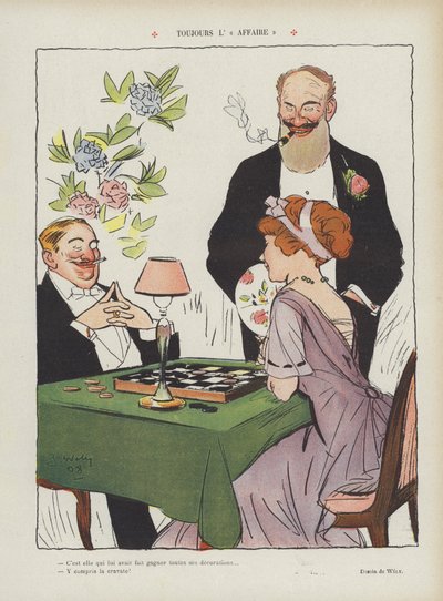 Illustration for Le Rire by Jacques Wely