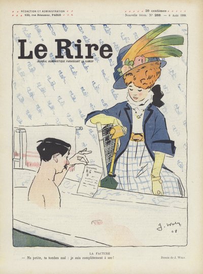 Illustration for Le Rire by Jacques Wely