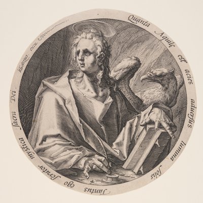 John, from The Evangelists by Jacques de Gheyn II