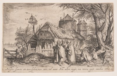 Landscape with Roma People, from Landscapes by Jacques de Gheyn II