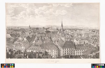 Panorama of Vienna to the South, from St. Peter