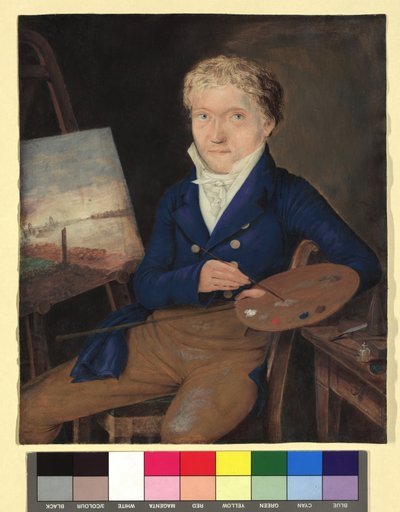 Self-Portrait Jakob Alt by Jakob Alt