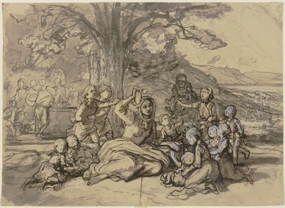 Grape Harvest by Jakob Becker