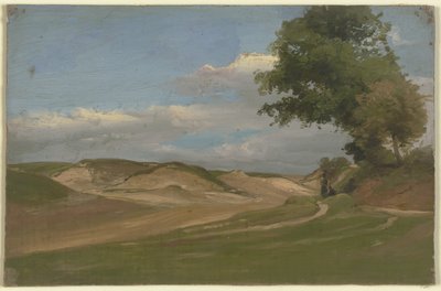 Two Farmers by the Wayside by Jakob Becker