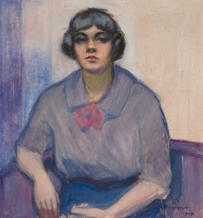 Portrait of a Woman by Jalmari Ruokokoski