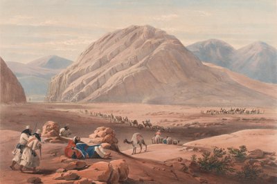 View of the Mountain Baba-Naunee, c.1839 by James (after) Atkinson