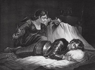 Jael and Sisera, Judges, Ch 4, v 17, 22 by James (after) Northcote