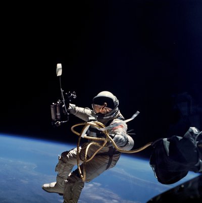 Ed White performs first U.S. spacewalk, 1965 by James A McDivitt