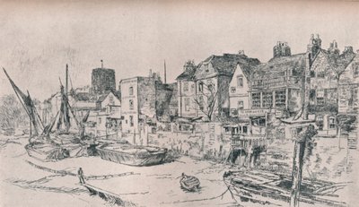 Adam and Eve: Old Chelsea by James Abbott McNeill Whistler