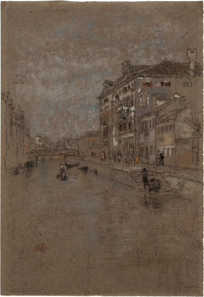 Canal in Venice (Tobacco Warehouse) by James Abbott McNeill Whistler