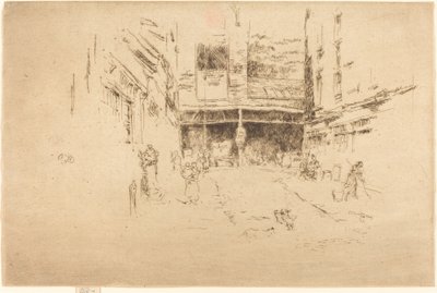 Clothes Exchange, No.I, 1887 by James Abbott McNeill Whistler