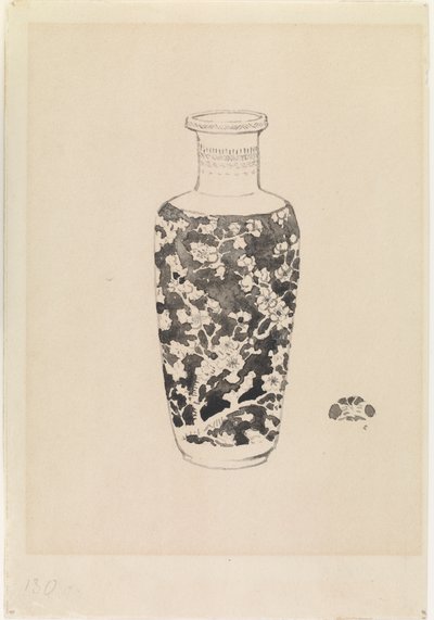 Cylindrical Vase with Thick Neck, 1876 by James Abbott McNeill Whistler