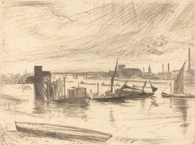 Early Morning, Battersea by James Abbott McNeill Whistler
