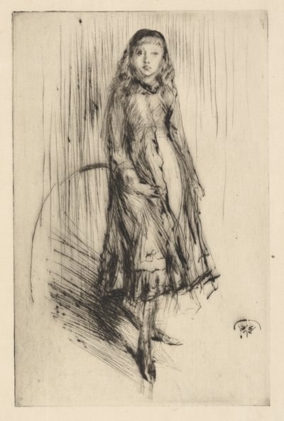 Florence Leyland, c.1873 by James Abbott McNeill Whistler
