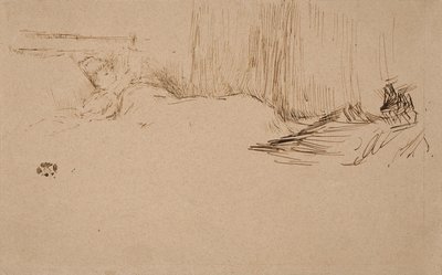 Girl Reading in Bed by James Abbott McNeill Whistler