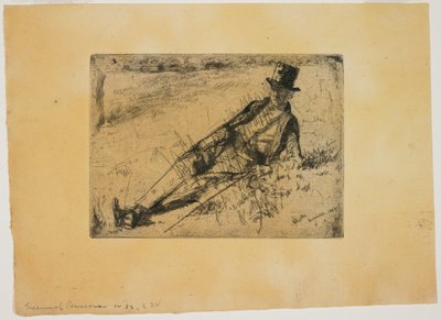 Greenwich Pensioner by James Abbott McNeill Whistler