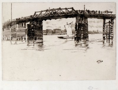 Old Battersea Bridge by James Abbott McNeill Whistler