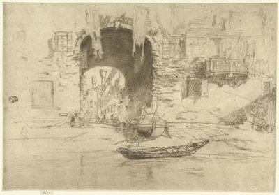 San Biagio (A set of twenty-six etchings series) by James Abbott McNeill Whistler