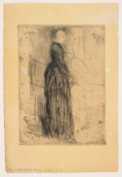 The Little Velvet Dress by James Abbott McNeill Whistler