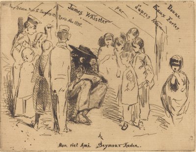 The Title Page for Douze Eaux Fortes d