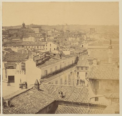 [Panorama of Rome] by James Anderson